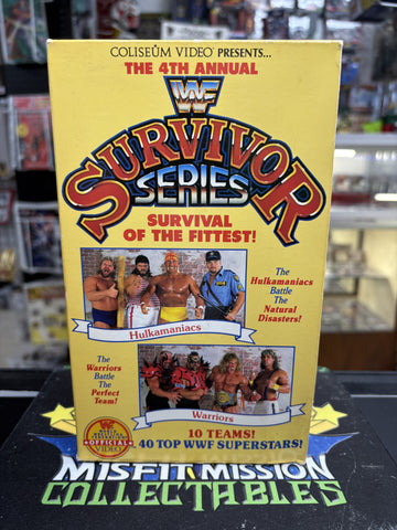 1990 WWE WWF Coliseum Video Survivor Series VHS Tape