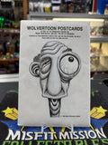 Vintage 1990 Fantagraphics Wolvertoon Postcards 10 Card Set
