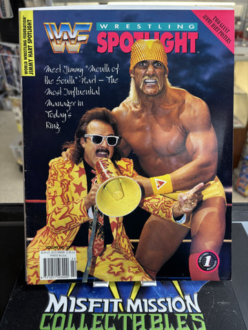 WWF Wrestling Spotlight Magazine #22 1993  Hulk Hogan Jimmy Hart