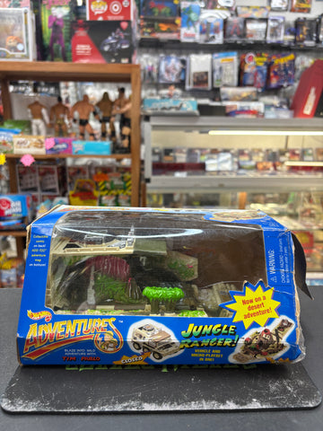1994 Hot Wheels Adventures Tim Pablo Jungle Ranger Play Set