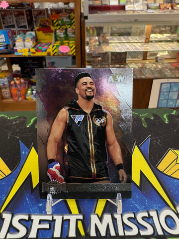 2022 Skybox AEW All Elite Wrestling Metal Universe Anthony Ogogo Trading Card #97