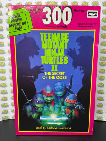 Rose Art Brand TMNT Teenage Mutant Ninja Turtles The Movie 300 Piece Jigsaw Puzzle