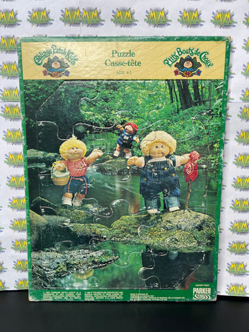 Vintage 1991 Parker Brothers Cabbage Patch Kids Puzzle