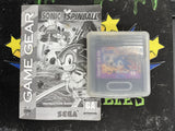 Sega Game Gear Sonic The Hedge Hog Spinball