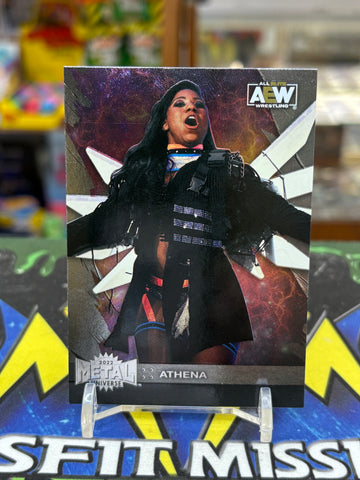 2022 Skybox AEW All Elite Wrestling Metal Universe Athena Trading Card #22