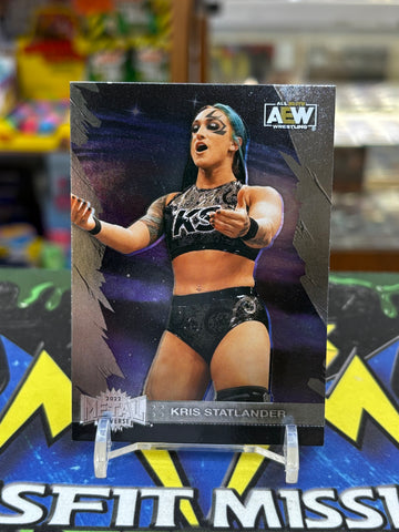 2022 Skybox AEW All Elite Wrestling Metal Universe Kris Stantlander Trading Card #20