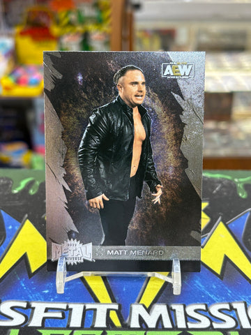 2022 Skybox AEW All Elite Wrestling Metal Universe Matt Menard Trading Card #36