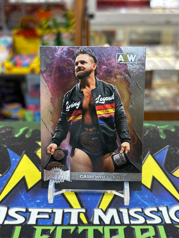 2022 Skybox AEW All Elite Wrestling Metal Universe Cash Wheeler Trading Card #82