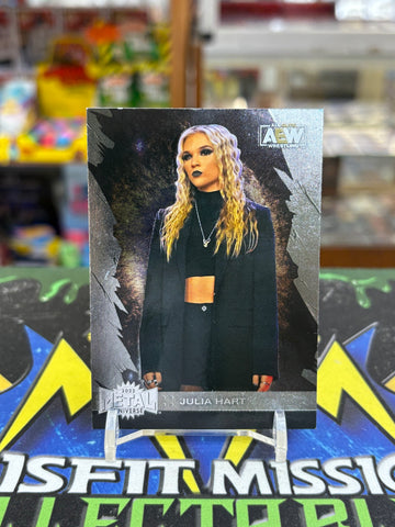 2022 Skybox AEW All Elite Wrestling Metal Universe Julia Hart Trading Card #11