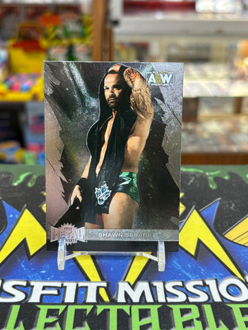 2022 Skybox AEW All Elite Wrestling Metal Universe Shawn Spears Trading Card #49