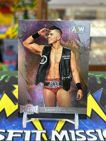 2022 Skybox AEW All Elite Wrestling Metal Universe Sammy Guevera Trading Card #2