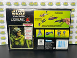 1997 Star Wars Power of The Force Speeder Bike with Endor Princess Leia Organa (New)