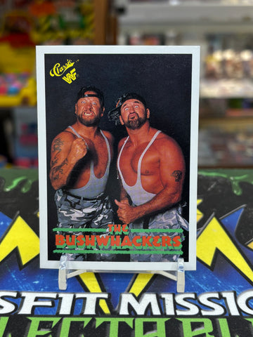 1990 WWF Classic Bushwhackers Butch and Luke #15 Trading Card