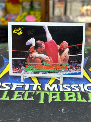 1990 WWF Classic Bushwhackers Butch and Luke #47 Trading Card