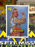 1990 WWF Classic Greg The Hammer Valentine #33 Trading Card
