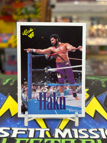 1990 WWF Classic Haku #35 Trading Card