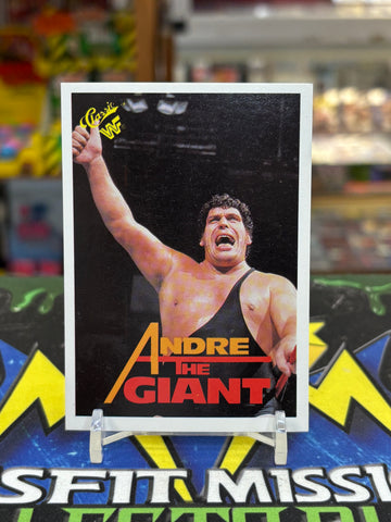 1990 WWF Classic Andre The Giant #10 Trading Card