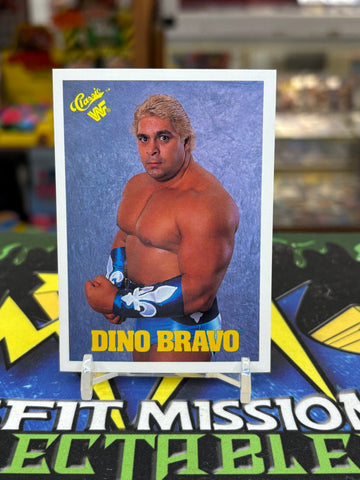 1990 WWF Classic Dino Bravo #84 Trading Card