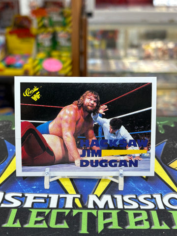 1990 WWF Classic Hacksaw Jim Duggan #65 Trading Card