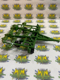 Vintage ERTL John Deere Tractor with Chisel Plow 1/64 Scale