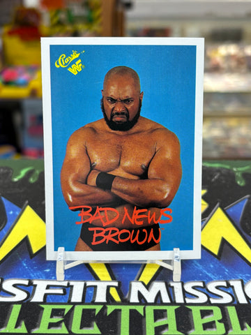 1990 WWF Classic Bad News Brown #79 Trading Card