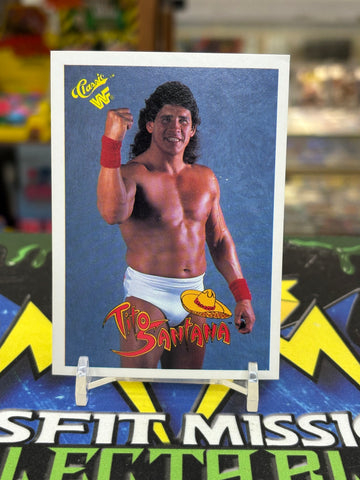 1990 WWF Classic Tito Santana #21 Trading Card