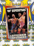 Vintage 1993 WWF Coliseum Video Steiner Brothers Post Card