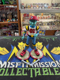 Vintage 1995 Reboot Enzo Action Figure