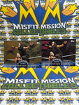 2018 Topps WWE Road To Wrestlemania The Miz Defeats Dolph Ziggler Bronze Parallel #65 Trading Card
