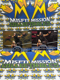 2018 Topps WWE Road To Wrestlemania The Miz Defeats Dolph Ziggler Bronze Parallel #65 Trading Card