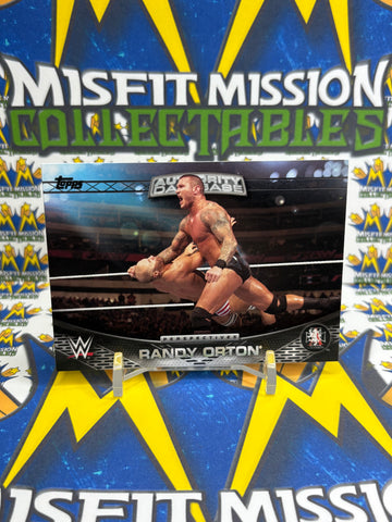2016 Topps WWE Authority Data Base Perspectives Randy Orton #14A Trading Card