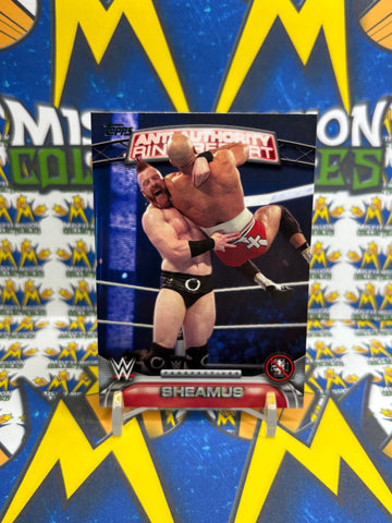 2016 Topps WWE Anti Authority Ring Report Sheamus #7AA Trading Card