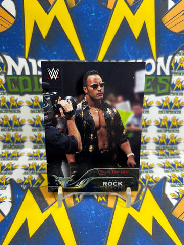 2016 Topps WWE The Rock Tribute This is Your Life! #11 of 40 Trading Card