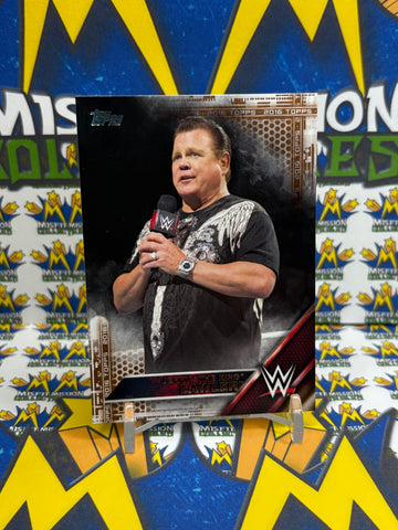 2016 Topps WWE Legend The King Jerry Lawler Bronze Parallel #24 Trading Card