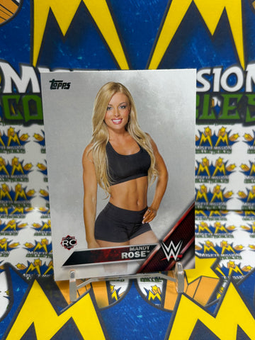 2016 Topps WWE Diva Mandy Rose Rookie Card #28 Trading Card