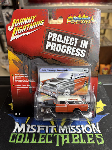 2005 Johnny Lightning Street Freaks Project in Progress ‘65 Chevy Nomad (New)