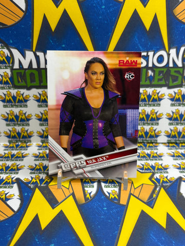 2017 Topps WWE Raw Nia Jaz #26 Trading Card