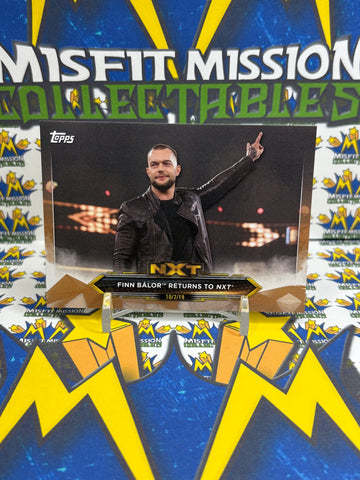 2020 Topps WWE NXT Finn Balor Returns to NXT Bronze Parallel #35 Trading Card