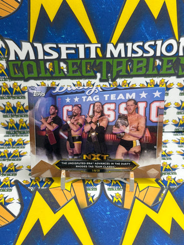 2020 Topps WWE NXT The Undisputed Era Bronze Parallel #80 Trading Card