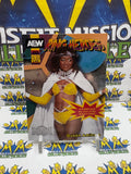 2025 Skybox AEW All Elite Wrestling Metal Universe Ring Heroes Queen Aminata  #RH 20 of 25 Trading Card