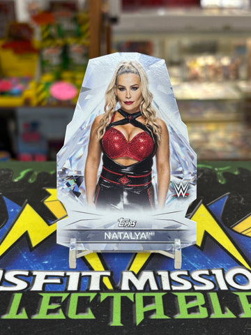 2021 Topps WWE Woman’s Division Diamond Cuts Natalya #DC-10 Trading Card