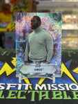 2021 Topps WWE Raw Silver Foil Omos Rookie Card #124 Trading Card