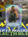 2021 Topps WWE Super Showdown Silver Foil Roman Reigns #24 Trading Card