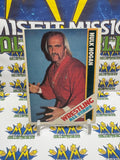 Vintage 1985 Wrestling All-Stars Hulk Hogan #1 Trading Card Hand Cut