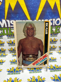Vintage 1985 Wrestling All-Stars Ric Flair #2 Trading Card Hand Cut