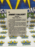 Vintage 1985 Wrestling All-Stars Jimmy Valiant #12 Trading Card Hand Cut