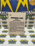 Vintage 1985 Wrestling All-Stars Missing Link #14 Trading Card Hand Cut