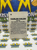 Vintage 1985 Wrestling All-Stars Carlos Colon #18 Trading Card Hand Cut