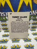 Vintage 1985 Wrestling All-Stars Terry Allen Magnum T.A #27 Trading Card Hand Cut