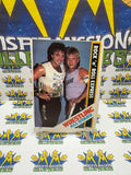 Vintage 1985 Wrestling All-Stars Rock N Roll Express #28 Trading Card Hand Cut